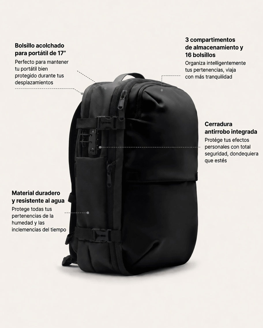 TrailPack® Origins — Sac à Dos Cabine Compressible TrailPack