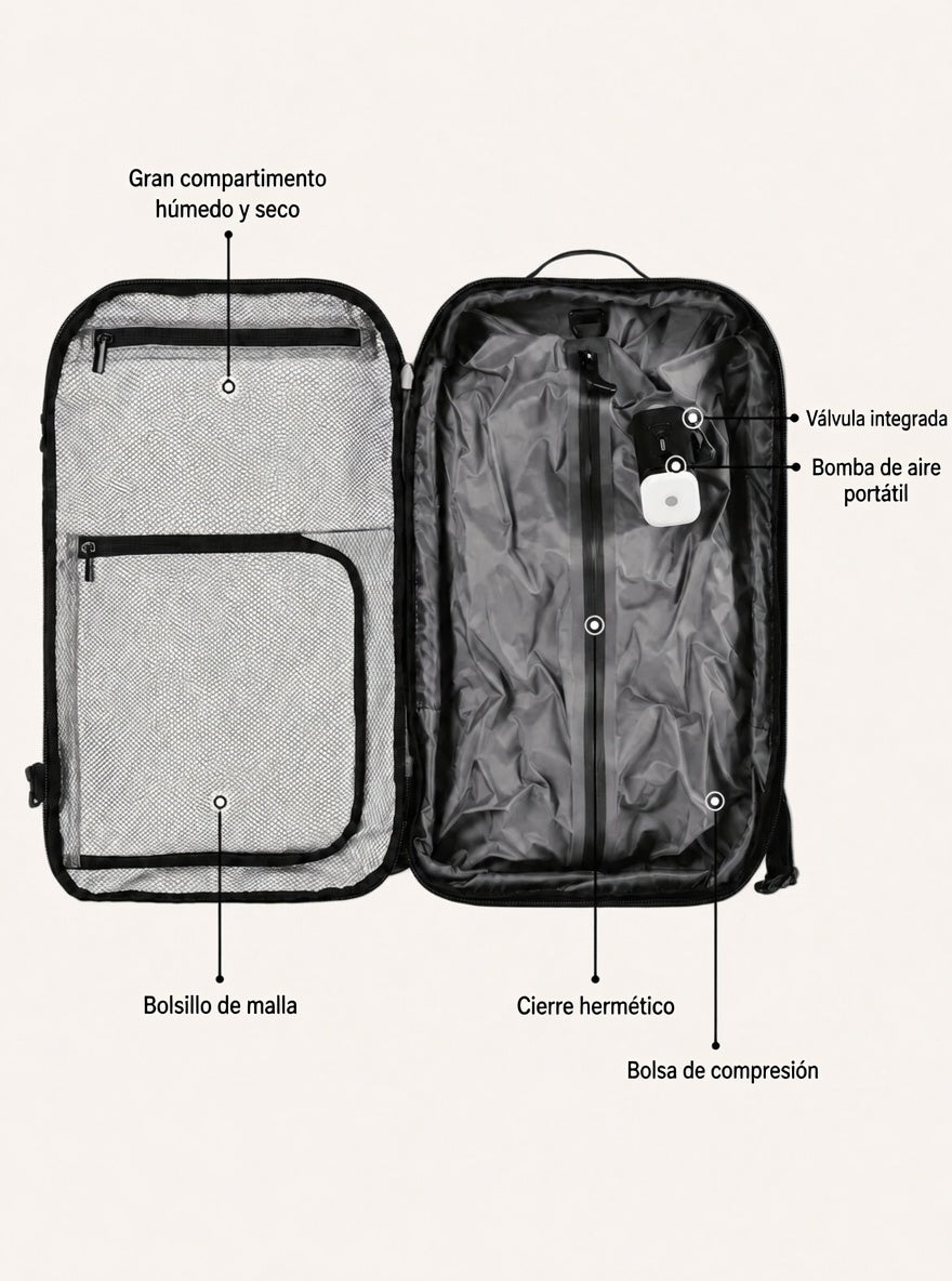 TrailPack® Origins — Sac à Dos Cabine Compressible TrailPack